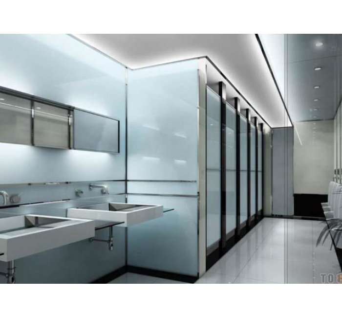 公共卫生间隔断4